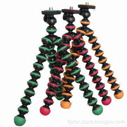 Portable Mini Flexible Camera Tripod, Stand Climb Pod